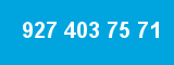 927 403 75 71